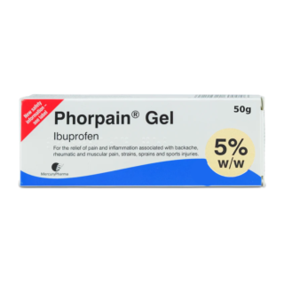 Phorpain Ibuprofen Gel 5% - 50g