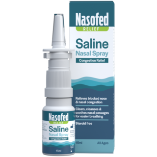 Nasofed Relief Saline Nasal Spray - 15ml