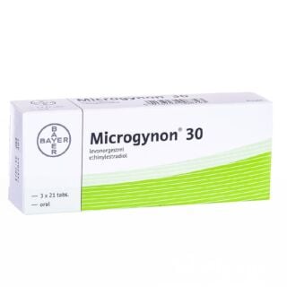 Microgynon 30 Tablets Box