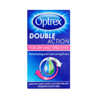 Optrex Double Action Dry & Tired Eye Drops – 10ml