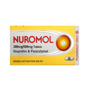 Nuromol 200mg/500mg - 24 Tablets