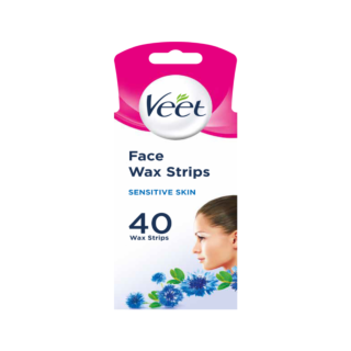 Veet Sensitive Face - 40 Cold Wax Strips 