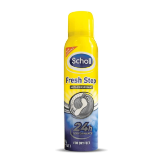 Scholl Fresh Step Antiperspirant Foot Spray - 150ml