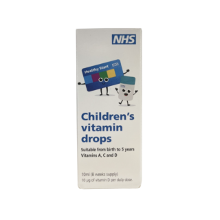 Healthy Start Children's Vitamin Drops - 10ml