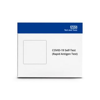 NHS COVID-19 Self Test Lateral Flow Tests - 7 Pack