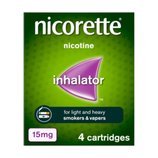 Nicorette Inhalator 15mg – 4 Cartridges
