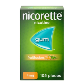 Nicorette 4mg Fruitfusion Gum – 105 Pieces