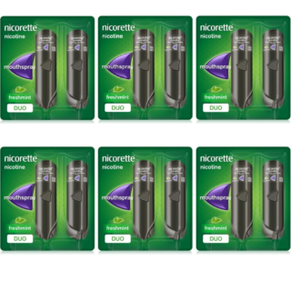 Nicorette Quickmist 1mg Freshmint Mouthspray 24 Week Bundle - 12 x 150 Sprays