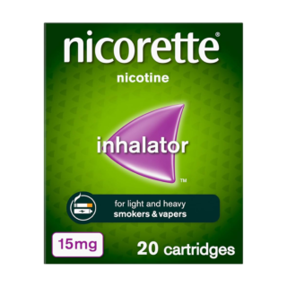 Nicorette Inhalator 15mg - 20 Cartridges
