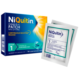 Niquitin Clear (Step 1) 21mg - 14 Patches