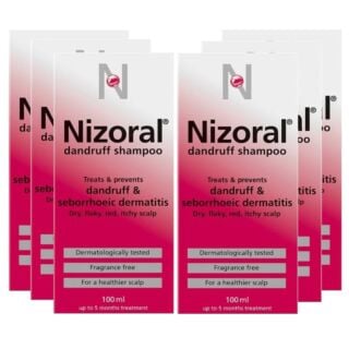 Nizoral Dandruff Shampoo - 100ml - 6 Pack