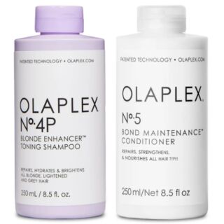 Olaplex Blonde Enhancer Duo (No.4p Shampoo & No.5 Conditioner)