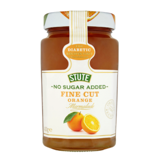 Stute No Added Sugar Fine Cut Orange Marmalade - 430g