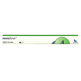 Novofine Needles - 32g/4mm - 7 Pack