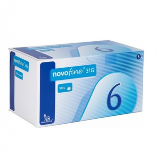 Novofine Pen Needles 31g 6mm (x100)