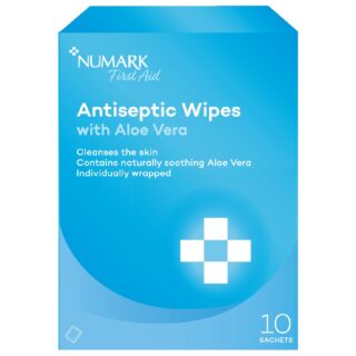Numark Antiseptic Wipes 10 Sachets