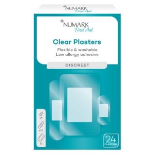 Numark Clear Plasters - 24 Pack