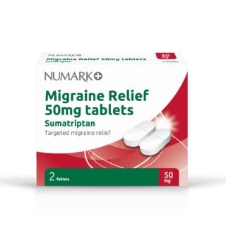 Numark Migraine Relief - 2 Tablets - Brand May Vary