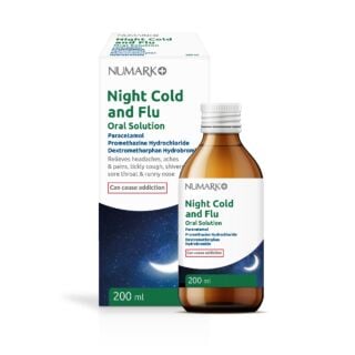Numark Night Cold & Flu Oral Solution - 200ml