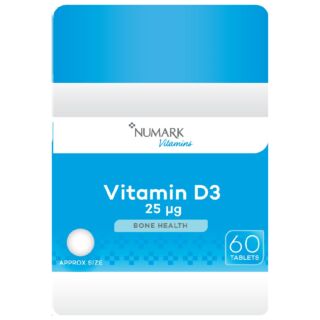 Numark Vitamin D 25mcg - 60 Tablets 