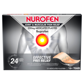 Nurofen Joint & Muscular Pain Relief 2 Medicated Plasters - 200mg