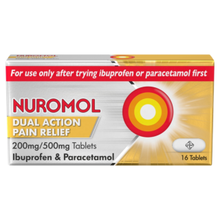 Nuromol 200mg/500mg - 16 Tablets