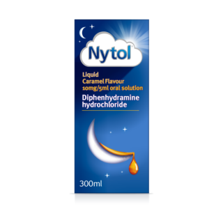 Nytol Liquid Caramel Flavour 10mg/5ml - 300ml