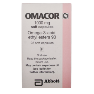 Omacor Capsules 1000mg - 28 Capsules