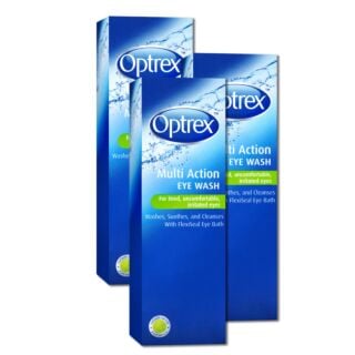 Optrex Multi Action Eye Wash – 300ml - 3 Pack