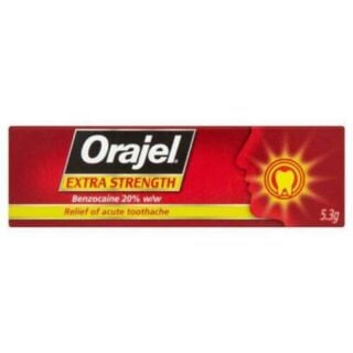 Orajel Extra Strength Dental Gel - 5.3g