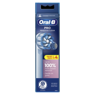 Oral-B Sensi Clean Refill Toothbrush Head - Pack of 4