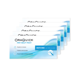 OraQuick HIV Self Test - 5 Pack