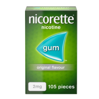 Nicorette Original 2mg Gum – 105 Pieces