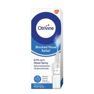 Otrivine Blocked Nose Relief Adult Metered Dose Nasal Spray 0.1% - 10ml