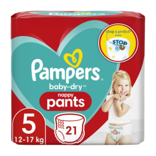 Pampers Baby Dry Pants Size 5 - 21 Pack