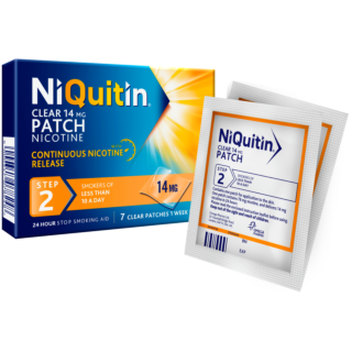 Niquitin Clear (Step 2) 14mg - 7 Patches