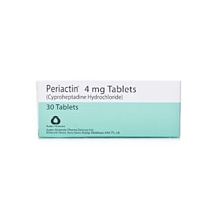 Periactin 4mg Anti-Histamine Tablets – 30 Tablets