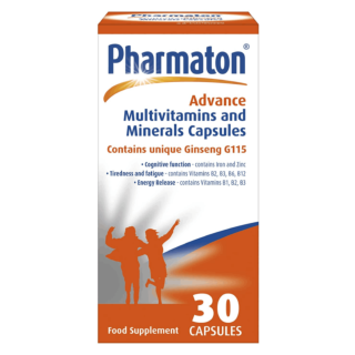 Pharmaton Advance Multivitamin and Mineral Capsules - 30 Capsules