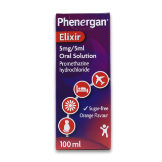 Phenergan 5mg/5ml Elixir Oral Solution - 100ml
