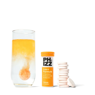 Phizz Multivitamin & Hydration Effervescent Orange Flavour - 10 Tablets