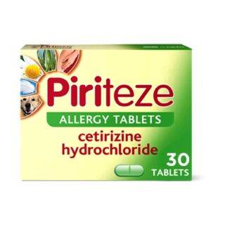 Piriteze Allergy Tablets - 30 Tablets
