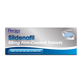 Perrigo Sildenafil (Generic Viagra) 50mg - 8 Tablets