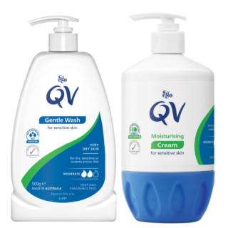 QV Hydration Bundle (Wash 500g & Cream 500g)