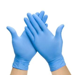 Nitrile Gloves - Medium - Pack of 100 (Colour May Vary)	