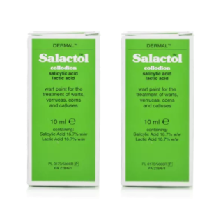 Salactol Wart Paint 10ml - (Pack of 2)