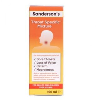 Sandersons Throat Mixture - 100ml