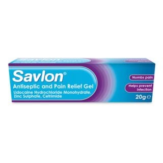 Savlon Antiseptic & Pain Relief Gel (Dual Action) - 20g