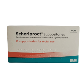 Scheriproct Suppositories (For Internal Haemorrhoids)