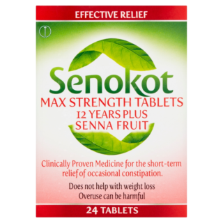 Senokot Max Strength Constipation Relief 15mg - 24 Tablets