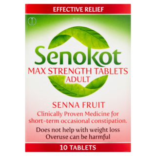 Senokot Max Strength Tablets Adult - 10 Tablets